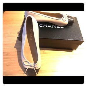 Chanel ballet flats size 37
